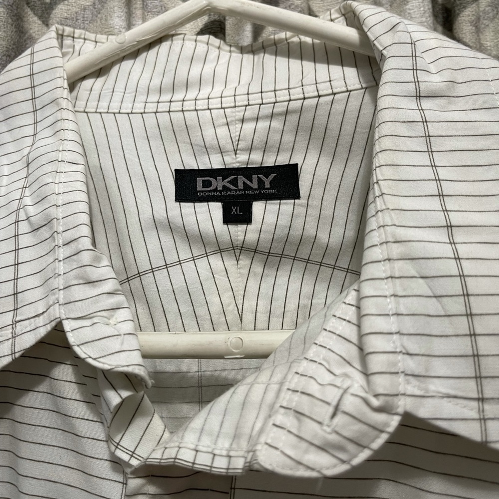 Men’s Long- sleeve dress shirt.